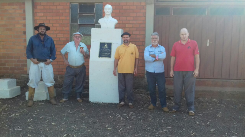 VISITA DO COORDENADOR DA CHAMA CRIOULA/2018